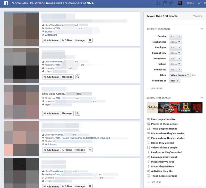 Illustration for article titled Gamers Also Like Cheetos and Fedoras, According To Facebook's New Search Tool